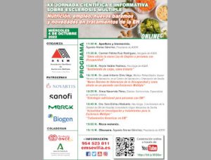 Cartel Sevilla XX Jornada Científica e Informativa sobre Esclerosis Múltiple